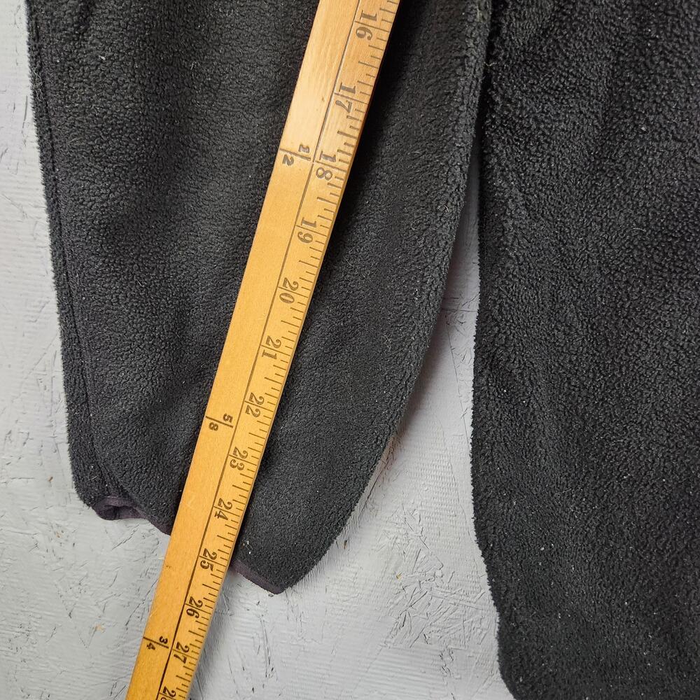 Vintage Nautica Competition Pullover Mens 2XL Black NAUTECH Fleece Half Zip USA - Picture 9 of 14